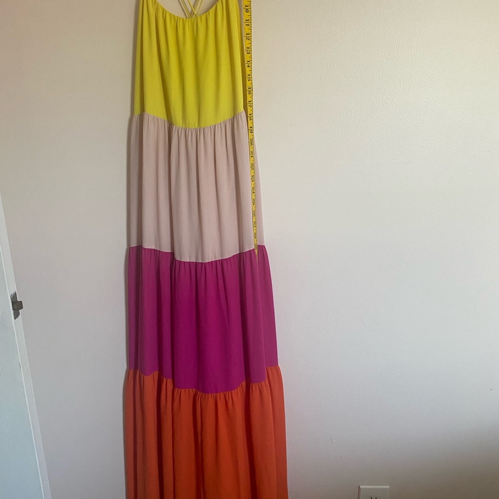 Express Yellow Maxi Dress (M)